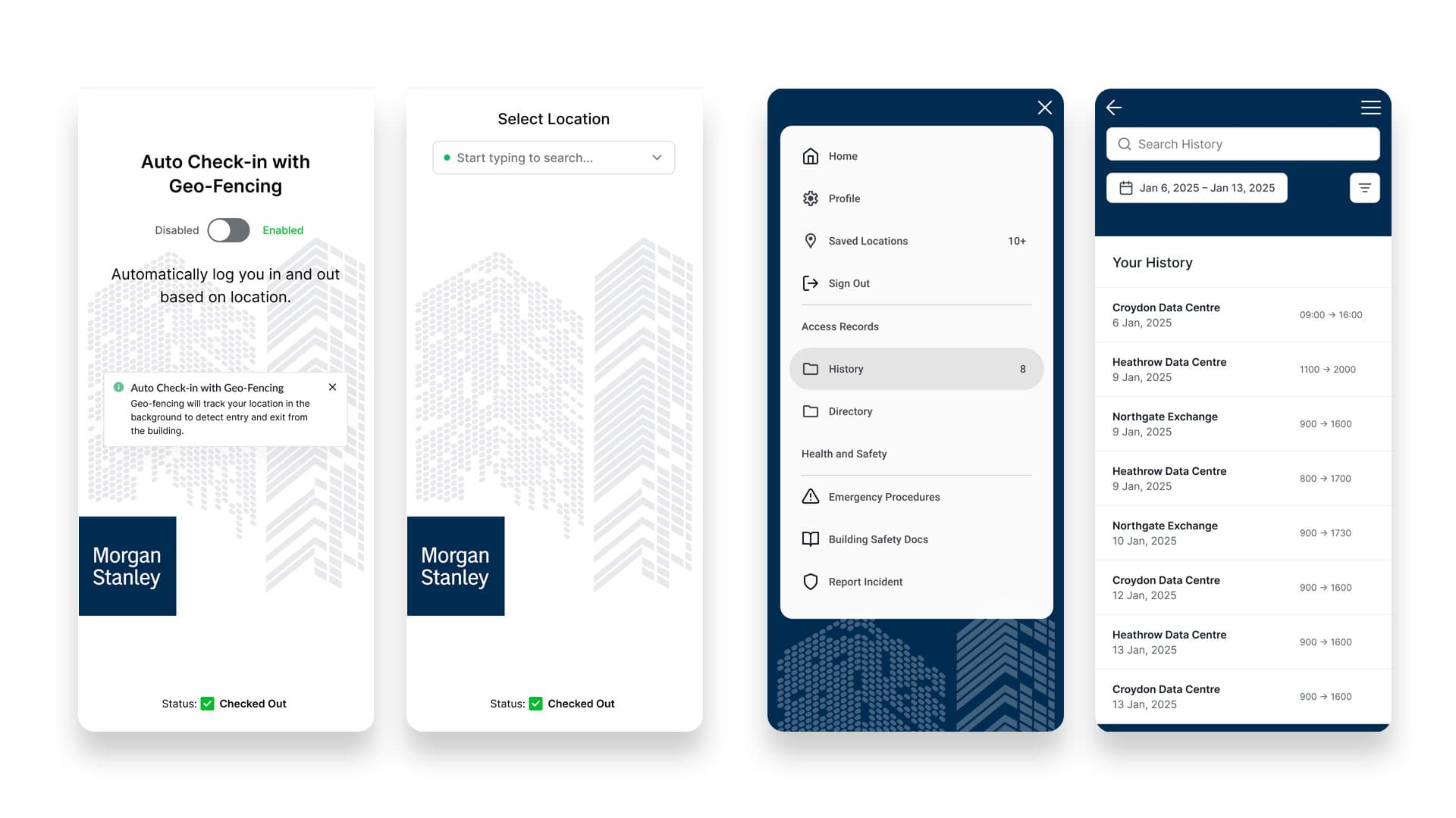 Process - Geo-Fencing and Digital Audit Trails